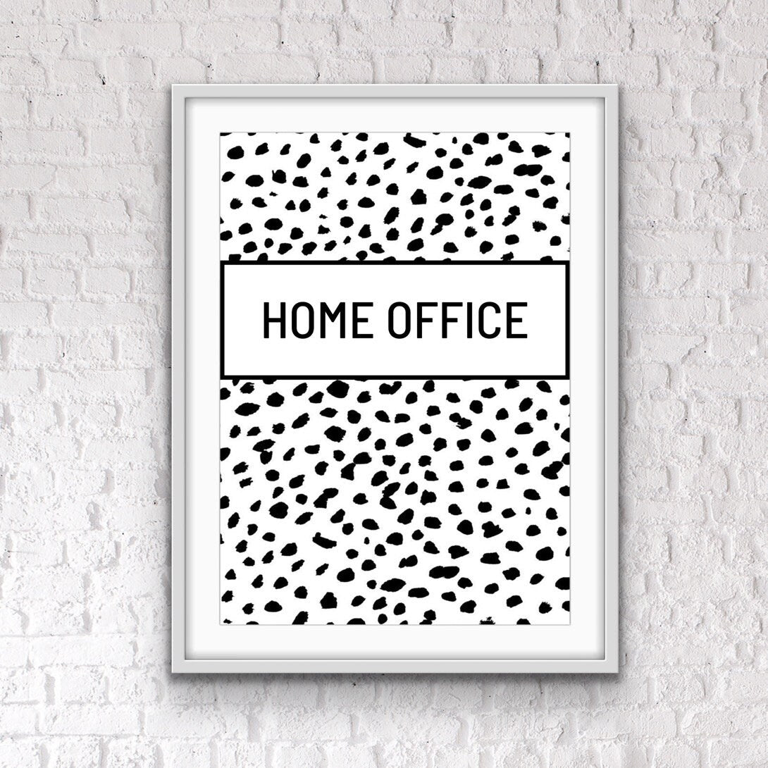 Home Office Print: Minimalist Wall Art