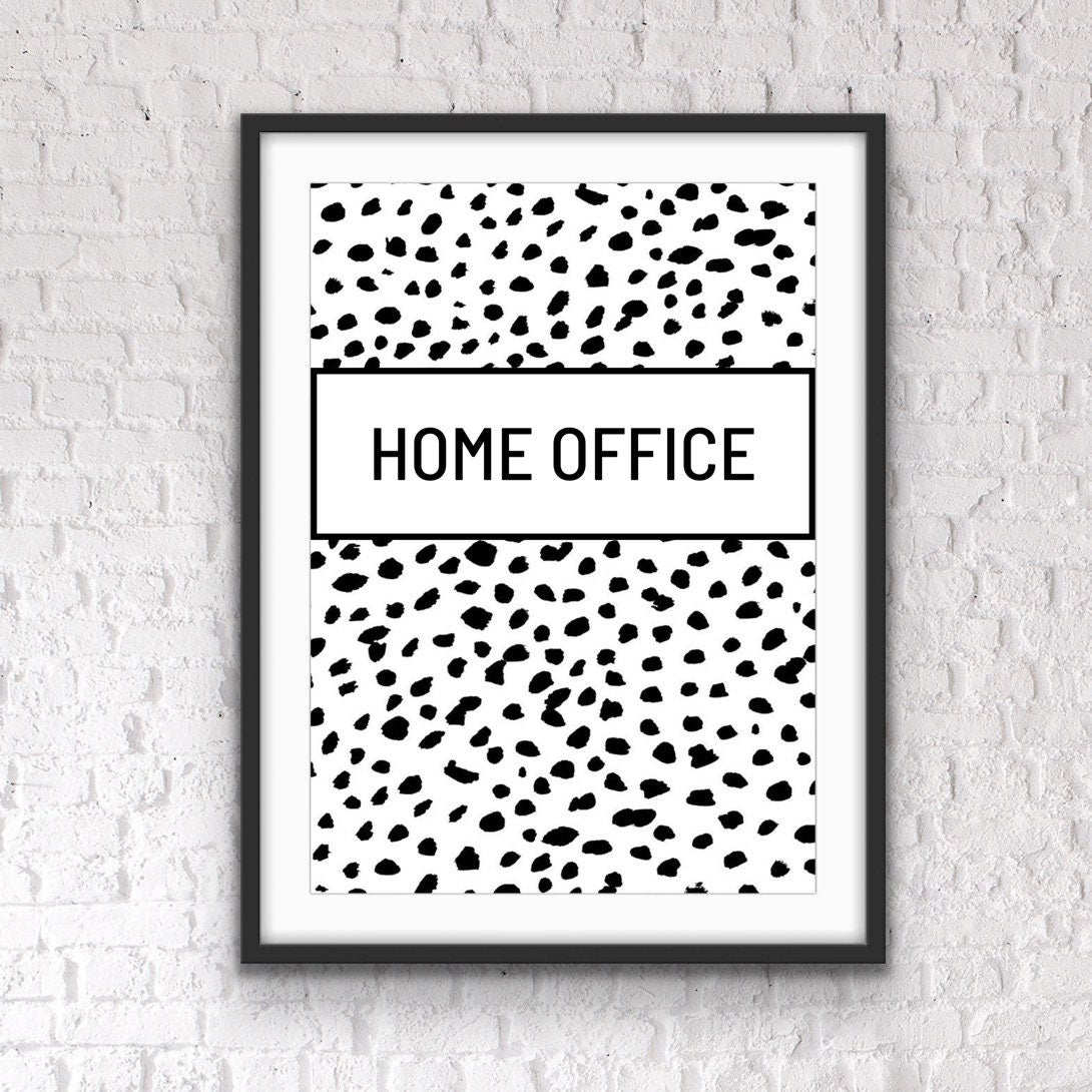 Home Office Print: Minimalist Wall Art