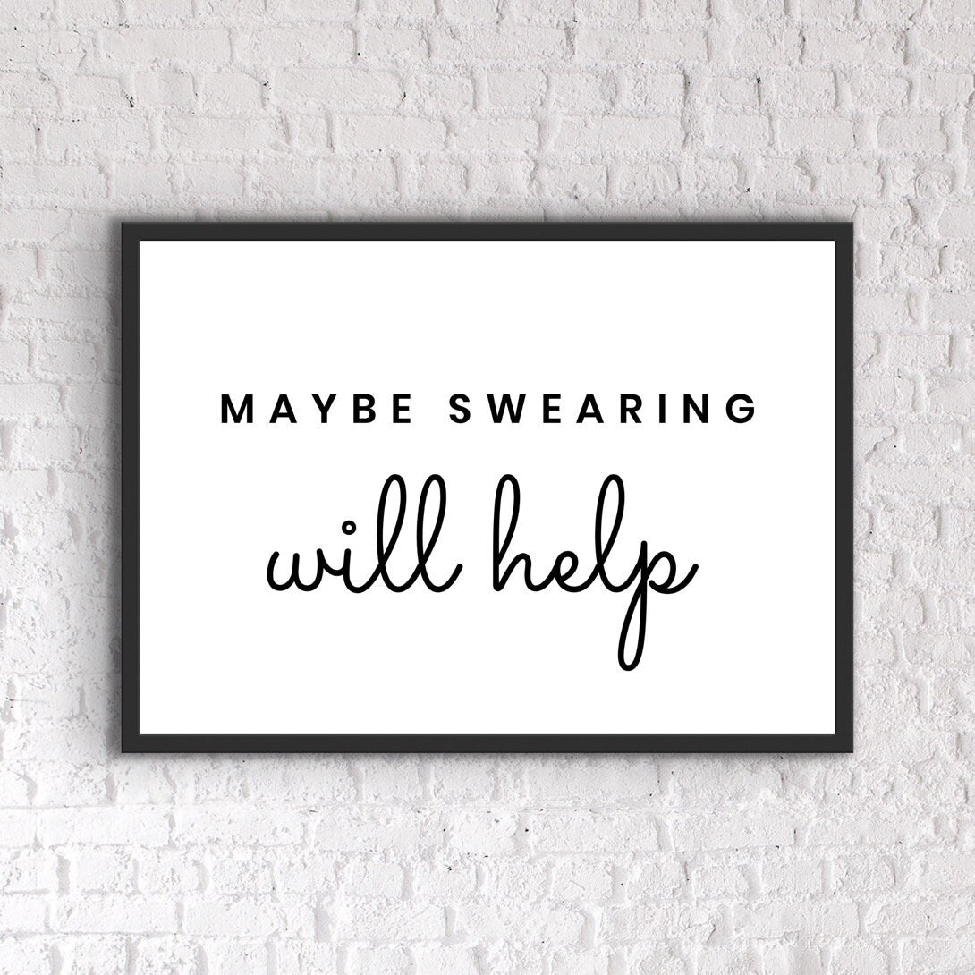 Funny office print, Office print, Office prints, Office posters, Office quotes, Office signs, Home office prints, Home office quotes