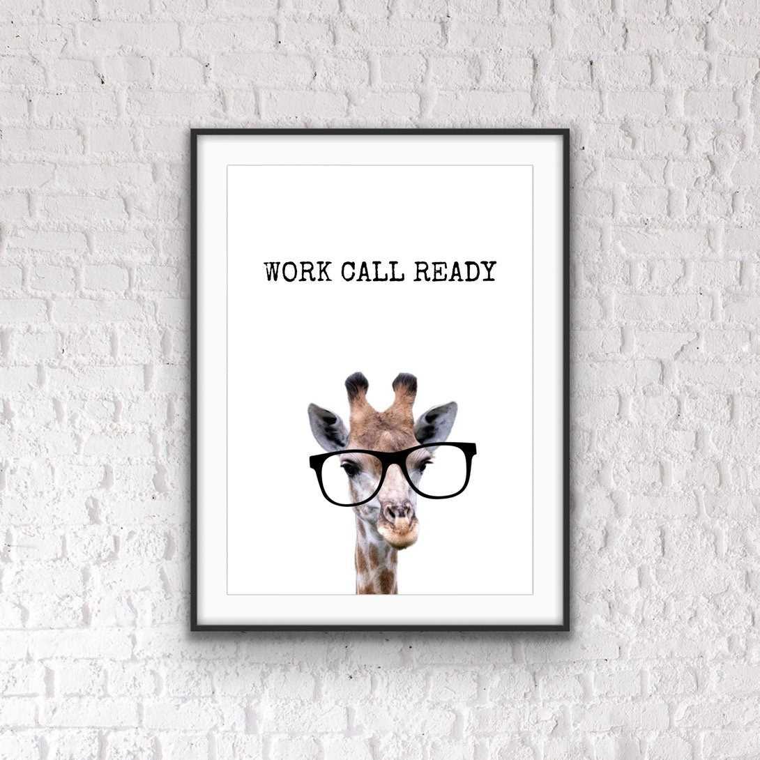 Funny Office print, Home working print, office prints, office decor, home office decor, home working ideas