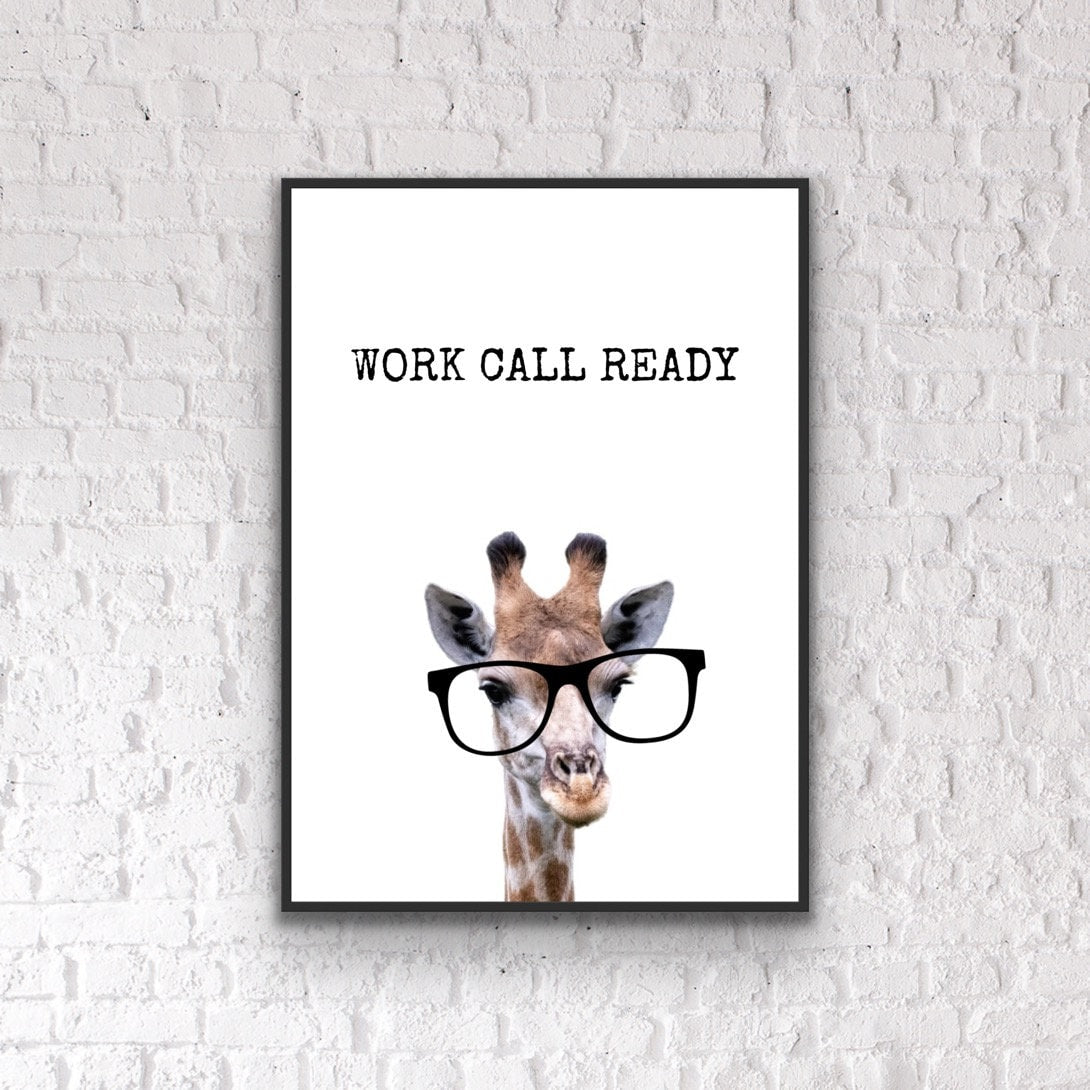 Funny Office print, Home working print, office prints, office decor, home office decor, home working ideas