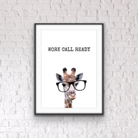 Funny Office print, Home working print, office prints, office decor, home office decor, home working ideas