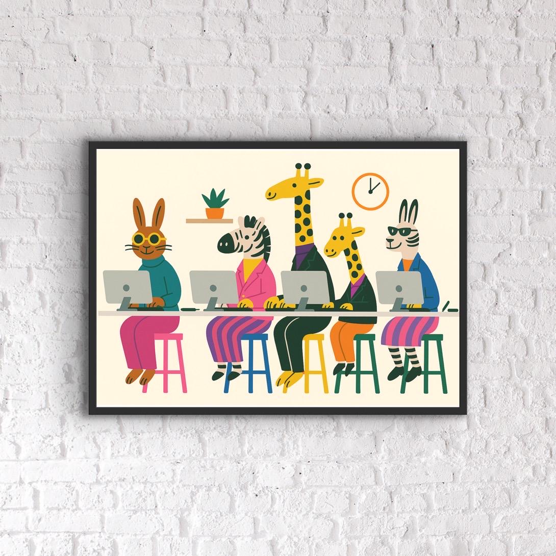 Funny office print, Funny office prints, Office prints, home office wall decor, funny wall decor, office wall art, wall art ideas