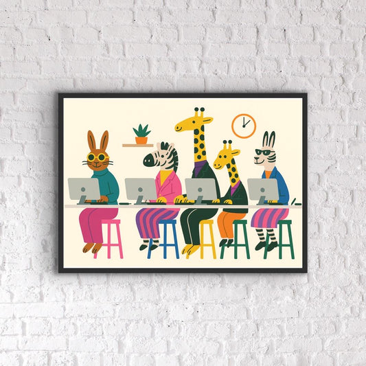 Funny office print, Funny office prints, Office prints, home office wall decor, funny wall decor, office wall art, wall art ideas